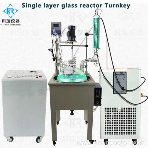 DF-1L Single layer glass reactor